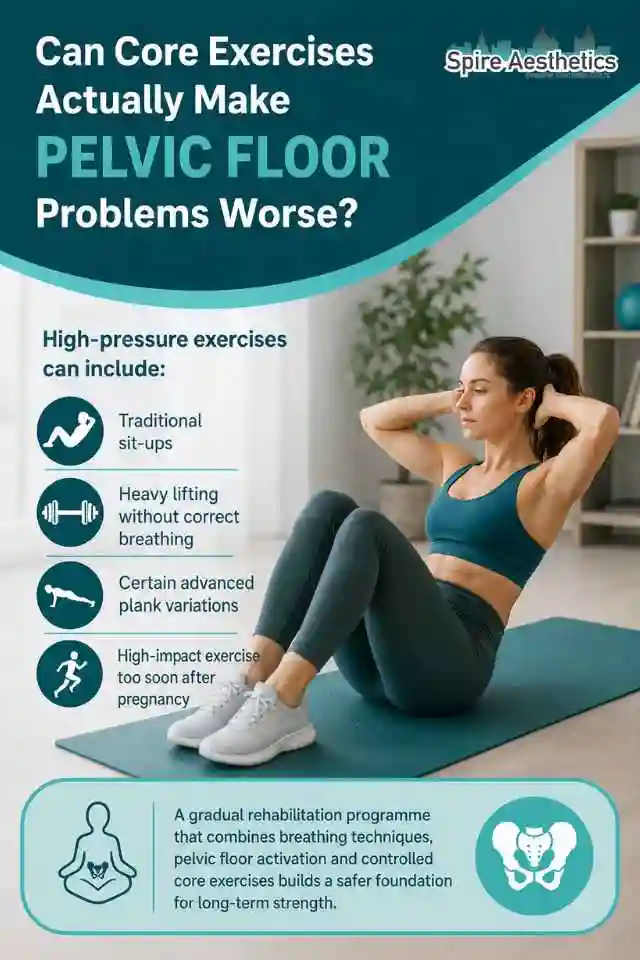 Can Strengthening Your Core Alone Actually Make Pelvic Floor Problems Worse Croydon?
